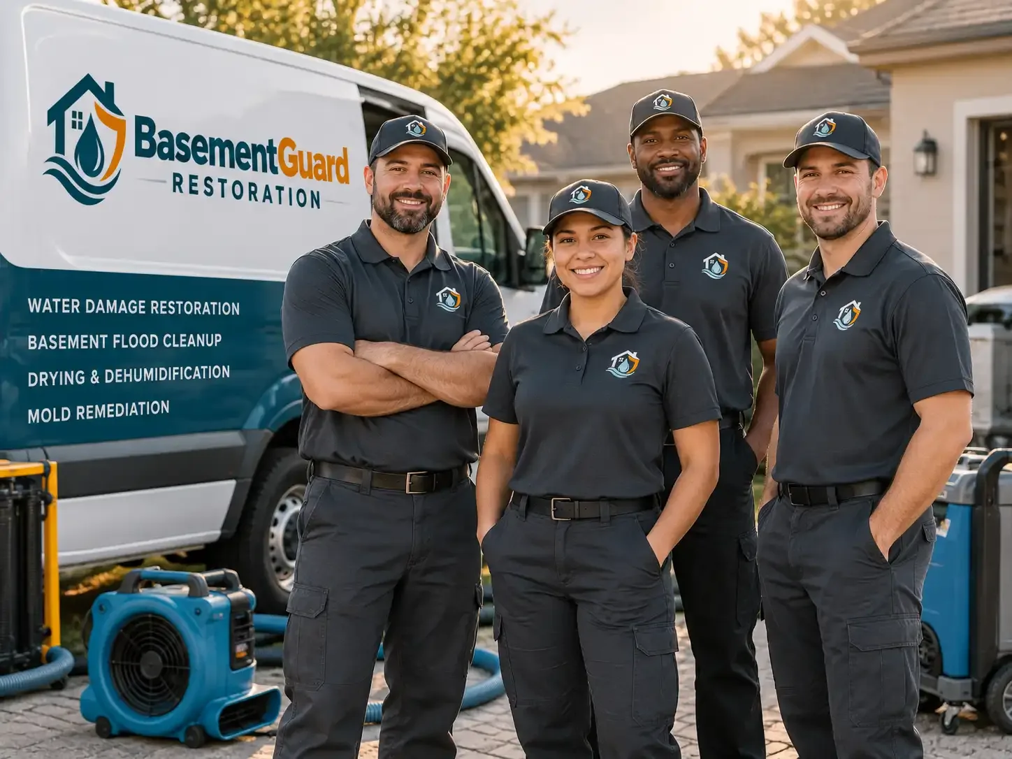 Basement Water Damage Restoration company in Milesville, SD